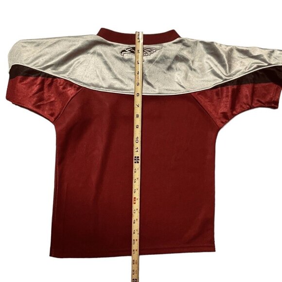 OT SPORTS Alaska Wild Indoor Football League Boys Jersey Youth Small Maroon NWT - Picture 11 of 11